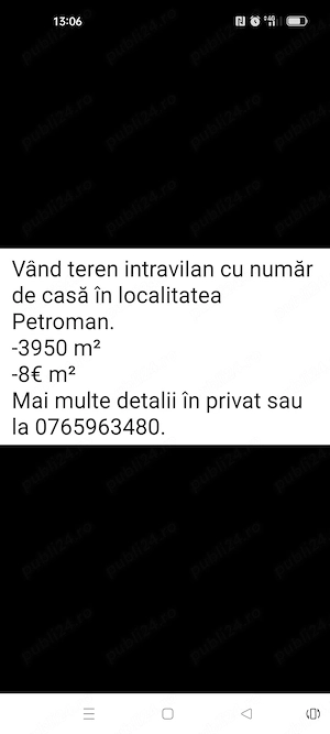 Teren de vînzare 