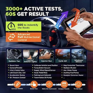 Vând tester auto profesional Autel MK900, model nou (2026), neactivat - imagine 6