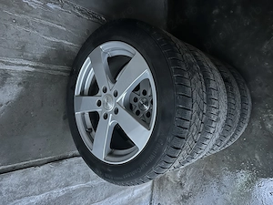Vând set roți de aliaj 205/55R17 - imagine 2
