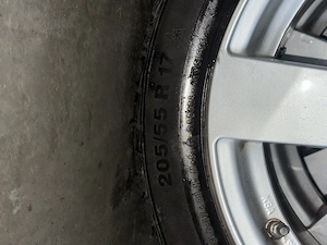 Vând set roți de aliaj 205/55R17 - imagine 4