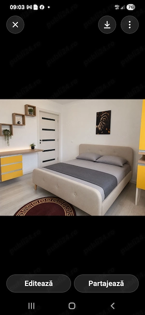 Închirez apartament 2 camere  decomandat  - imagine 3