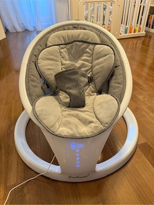 Leagan electric ergonomic pentru bebelusi