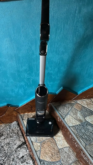Aspirator cu spalare Rowenta X-Clean 7 GZ5735E0, 250 W, 530 RPM, pana la 50 min autonomie, ecran LE 