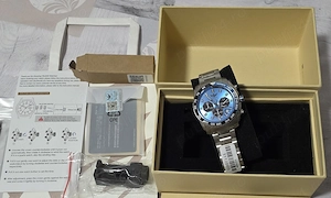 Ceas Yelang, mecanism Japan Eco-Drive VR42 (SOLAR), cadran iluminat cu tuburi de Tritium, 1500 RON