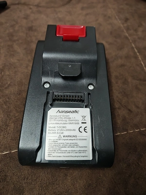 Acumulator Hanseatic 21.6V - aspirator vertical