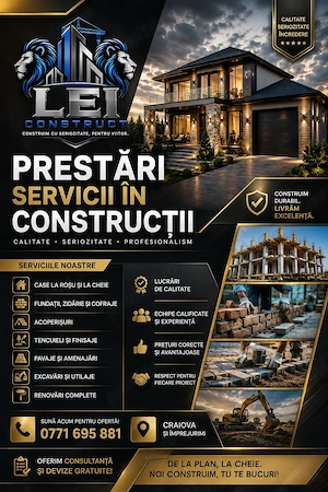 Prestări servicii de construcții 