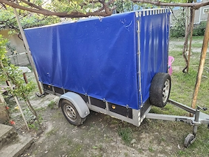 Vând/schimb remorcă 750kg recent înmatriculată!  - imagine 2