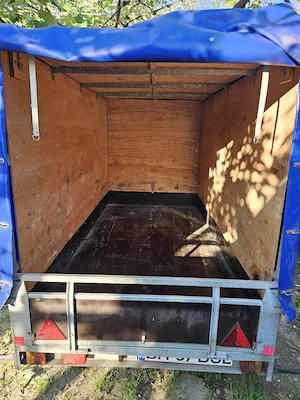 Vând/schimb remorcă 750kg recent înmatriculată!  - imagine 4
