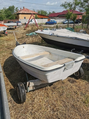 Barca fibra dubla pelican 2.4m adusă acum Germania  - imagine 4