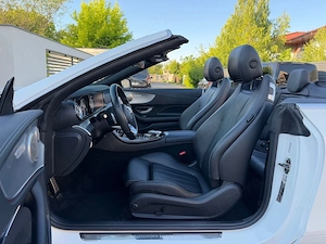 Mercedes-Benz E 200 Cabrio Pachet Amg-Night km 73.000 Fabricație 2020 Primul Propietar Impecabil NOU - imagine 4