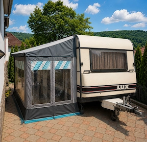 Rulota burstner lux  cu panou solar