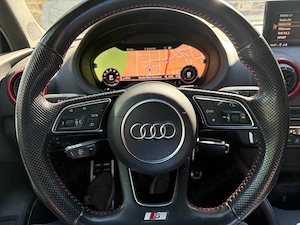 Vand Audi S3,2018,310 CP,quatro,albastru metalizat,impecabil