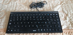 Tastatura cu fir HAMA Slimline SL720, USB, Layout RO, negru