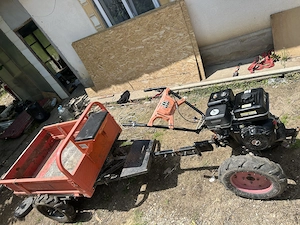 Motocultor 13cp cu remorca sau fără remorcă 3000lei  - imagine 3