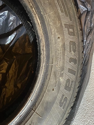 Vand 6 anvelope 165/70 R14 in stare buna  - imagine 5