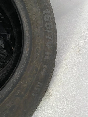 Vand 6 anvelope 165/70 R14 in stare buna  - imagine 3