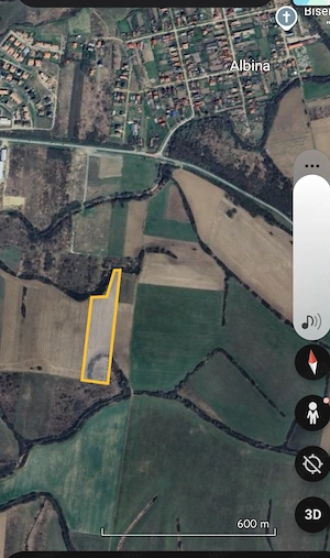  Teren agricol  de vânzare 2,2 ha ,Mosnita Noua  albina,38.000 Euro euro - imagine 3