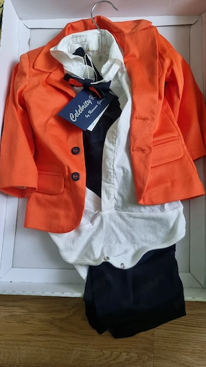 Costum băieți 2 ani 3 piese +papion