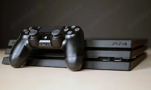 Playstation 4 Pro modat cu 40 jocuri si un controller 