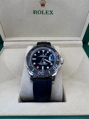 Ceas Rolex Yacht-Master, Gri, 42 mm, Nou - imagine 2