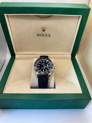 Ceas Rolex Yacht-Master, Gri, 42 mm, Nou