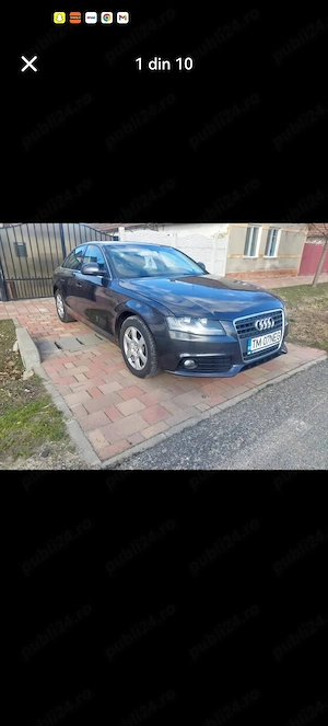 Vând mașina Audi A 4 2008 berlina dizel