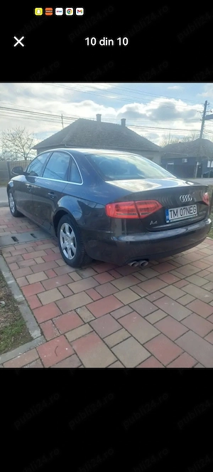 Vând mașina Audi A 4 2008 berlina dizel - imagine 2
