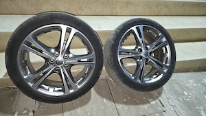 Vand jante 5x100 r17 cu cauciucuri 215 45 17 vara - imagine 3