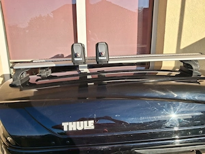 Vând bare transversale + suport ski Thule. - imagine 2