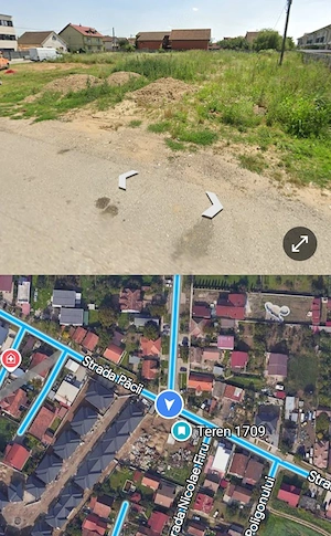 Proprietar - Vând Teren Intravilan 1709 mp pe colț, Chișoda - TOATE UTILITĂȚILE   ASFALT - imagine 3