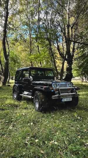 Jeep Wrangler YJ 2.5L   clasic autentic, în stare buna.