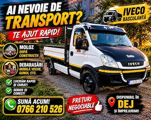 Transport -Debarasări -Moloz- Balastru