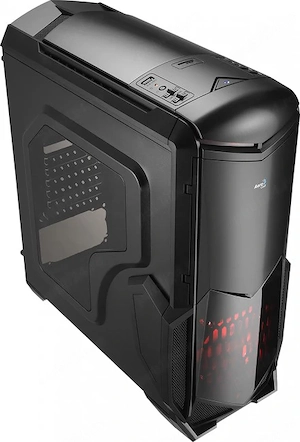 NOUA - Carcasa PC - Aerocool BattleHawk Black - Middle Tower - cu  fara SURSA ATX - NEW - La Cutie