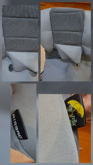 Set Huse Auto Umbrella Lux (11 Piese, Compatibile Airbag) – Pentru Renault 