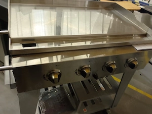 grill gratar plita pe gaz gpl inox