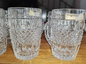 Set cristal BOHEMIA Brittany 6 pahare bere 