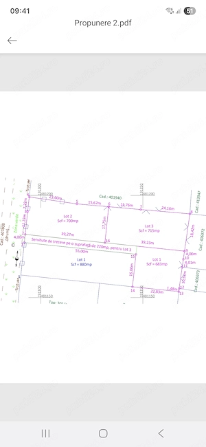 Teren de vânzare direct de la proprietar