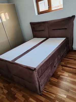 Pat box spring Velvet Serenity MGA la 55%pret