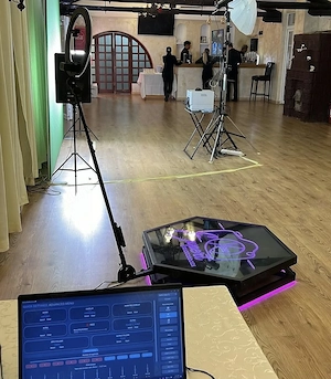Vand Platforma Videobooth 360