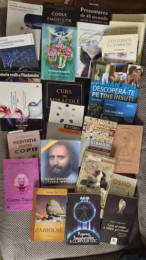 Vând cărți spiritualitate dezvoltare personală 