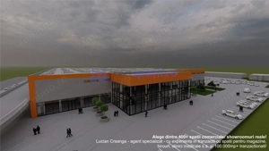 Spatii comerciale  showroom-uri Calea Chisinaului de la 400mp la 2000mp