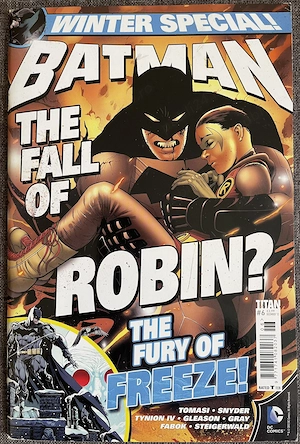 Banda desenata Batman: The Fall of Robin? - The Fury of Freeze! - Titan #6 - Winter Special 2012