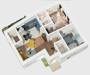Vila de vanzare la pret de apartament - imagine 6