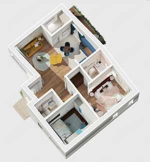 Vila de vanzare la pret de apartament - imagine 7