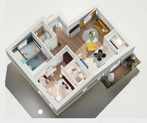 Vila de vanzare la pret de apartament - imagine 8