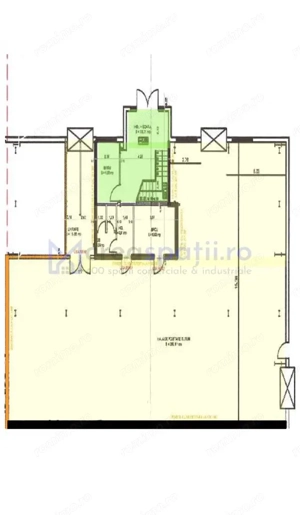 Hala, showroom birouri Pacurari rond Mall Moldova de la 40mp la 1000mp - imagine 6