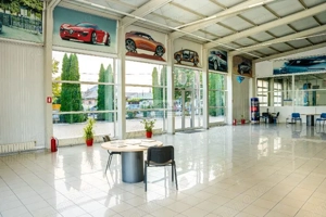 Structură metalică tip showroom/service – Tecuci – demontabilă - imagine 5
