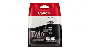 Pachet cu doua cartuse originale Canon Pixma 525 black