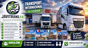 Angajăm șoferi de camion pe comunitate 