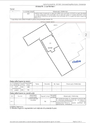 Casa demolabila teren 267 m2 Inel 2 str Luptatori 20